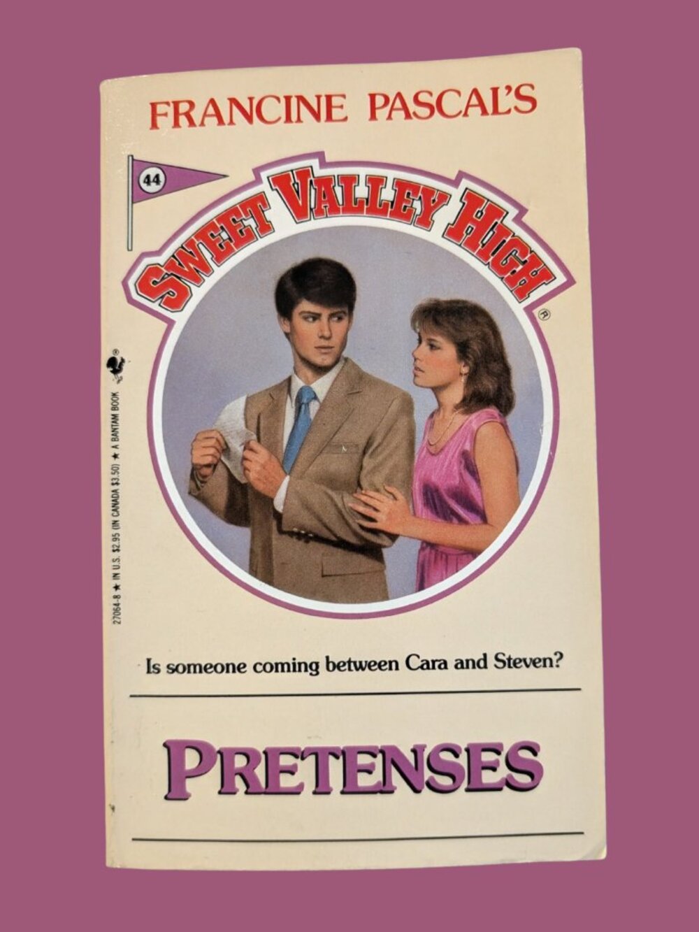 5/$20 Sweet Valley High #44 Pretenses Vintage 1988 Bantam Paperback